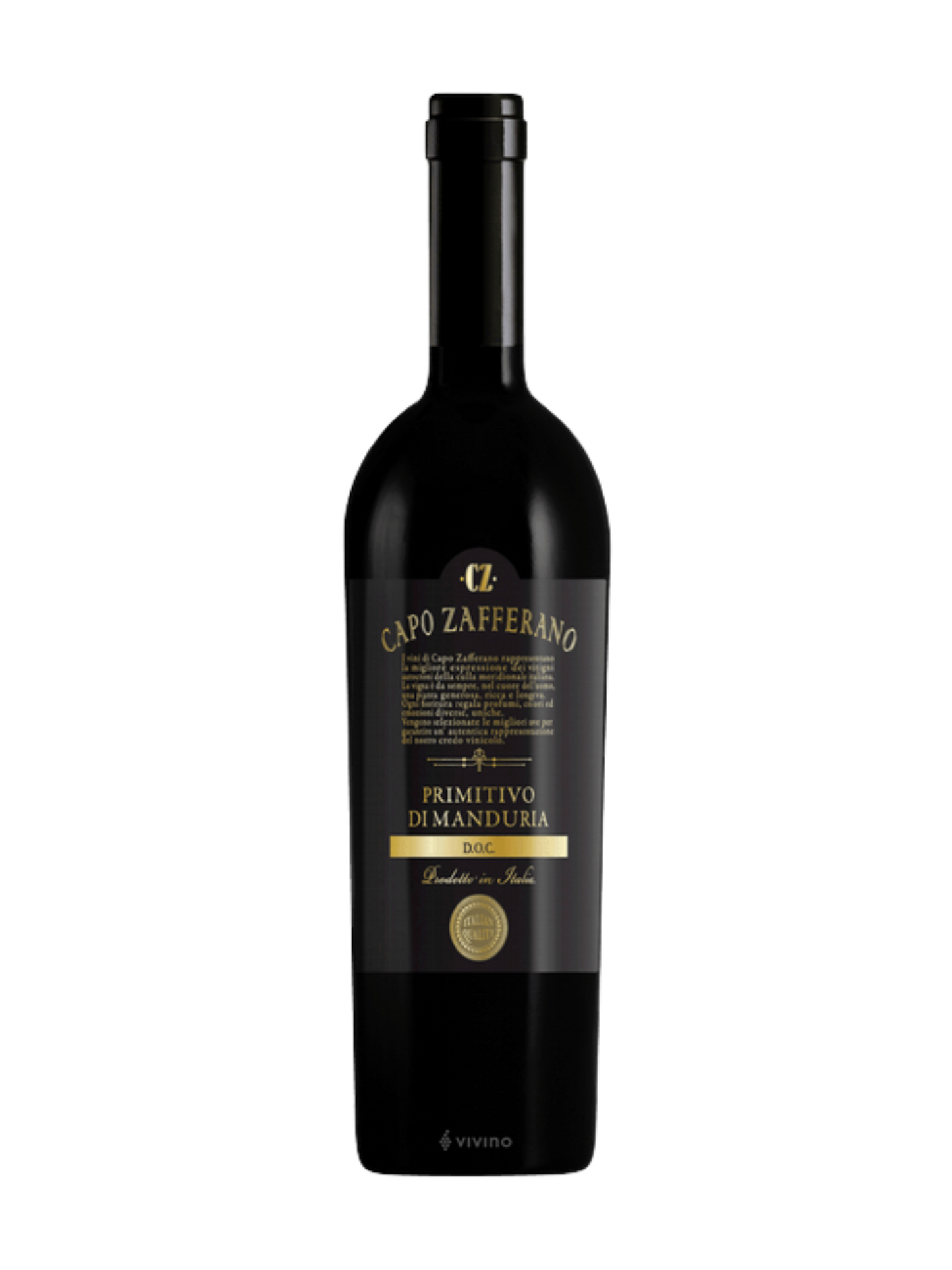 Primitivo di Manduria DOC – Capo Zafferano